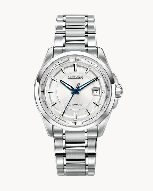 Grand Classic Silver-Tone Dial Stainless Steel Bracelet Grand Classic Silver-Tone Dial Stainless Steel Bracelet